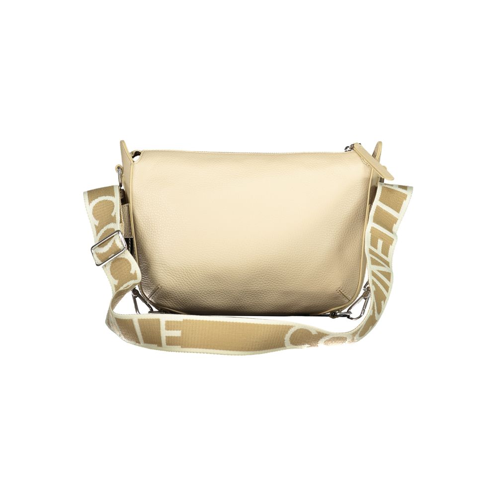Sac à main femme Coccinelle en cuir beige