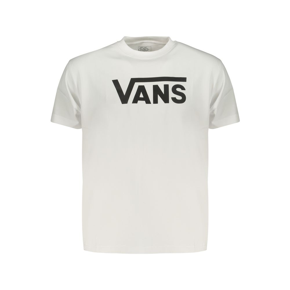 Vans Bianco Cotton Men T-Shirt