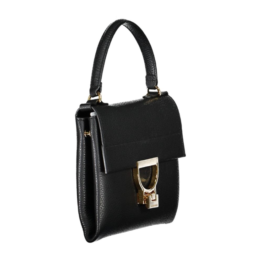 Coccinelle Damenhandtasche aus schwarzem Leder