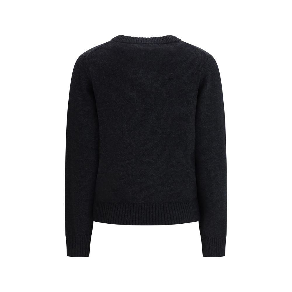 Sweat-shirt Ganni en polyamide gris