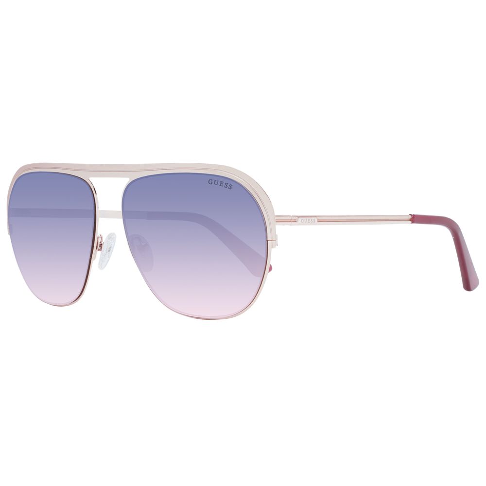 Guess Roségoldene Metallsonnenbrille