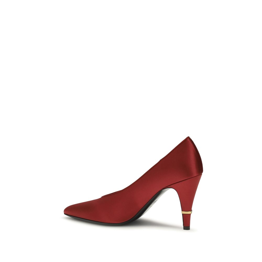 Escarpins à talons hauts en viscose multicolore Versace