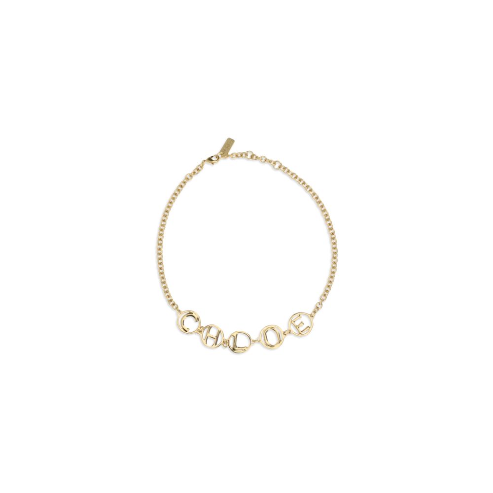 Collier Chloé en laiton doré