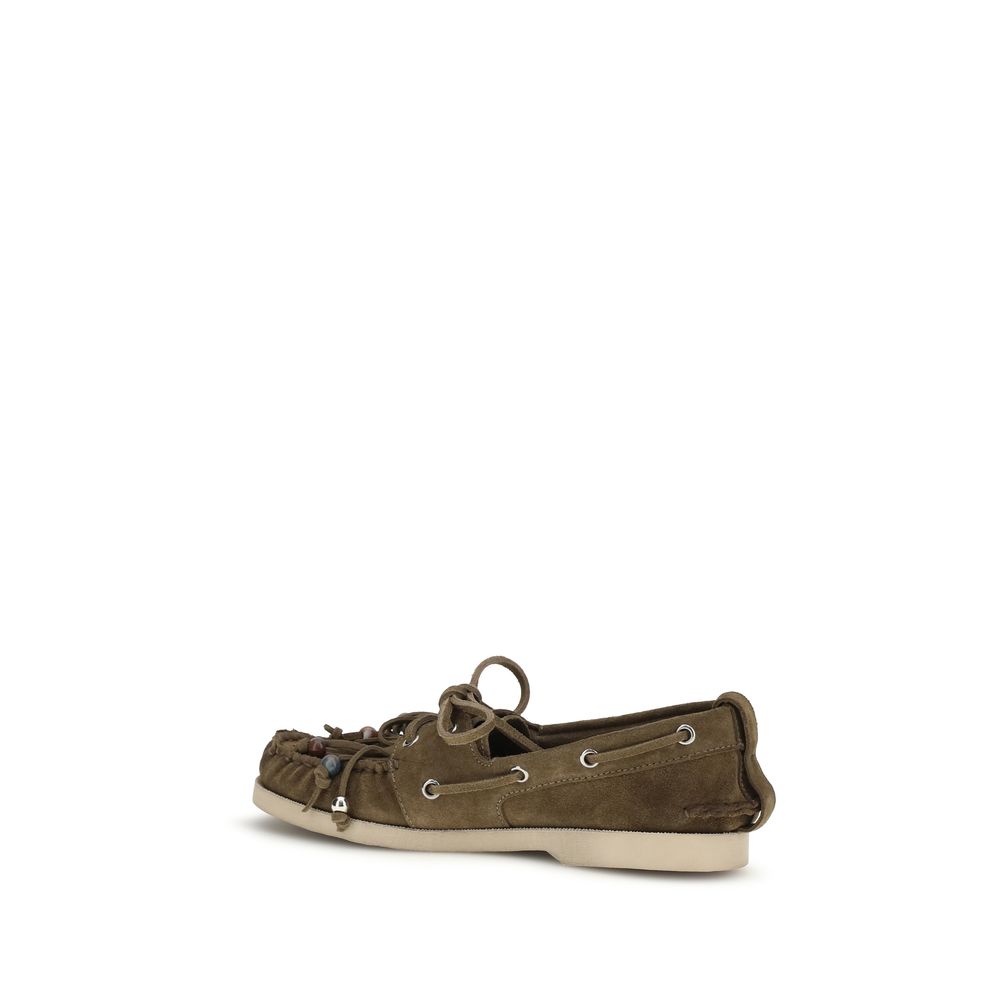 Golden Goose zweifarbige Kalbsleder-Slipper aus Bos Taurus