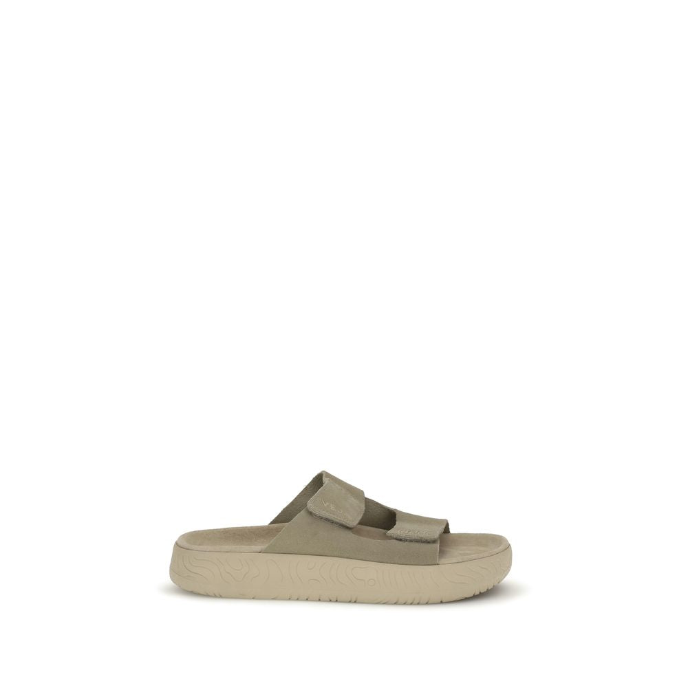 Veja Beige Calf Leather Bos Taurus Sandals
