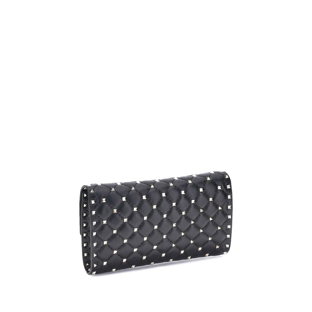 Sac à bandoulière Valentino Garavani en agneau noir Ovis Aries Aries
