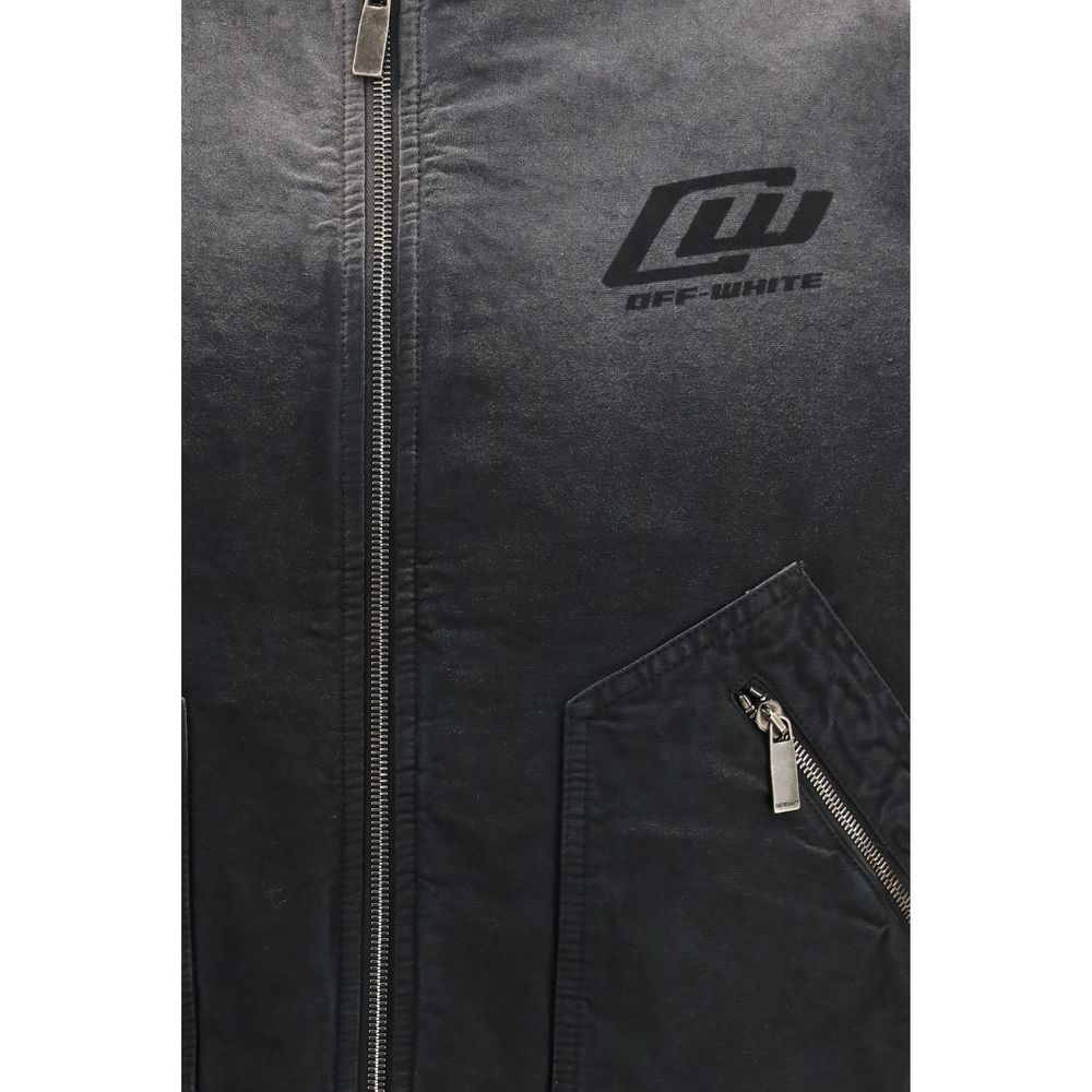 Off-White Schwarze Baumwollkleidung