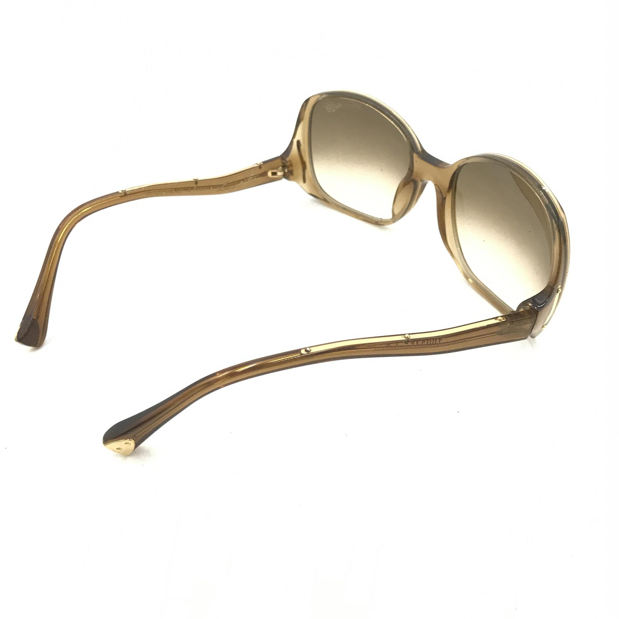 Louis Vuitton Brown Speckling Acetate Frame Sunglasses