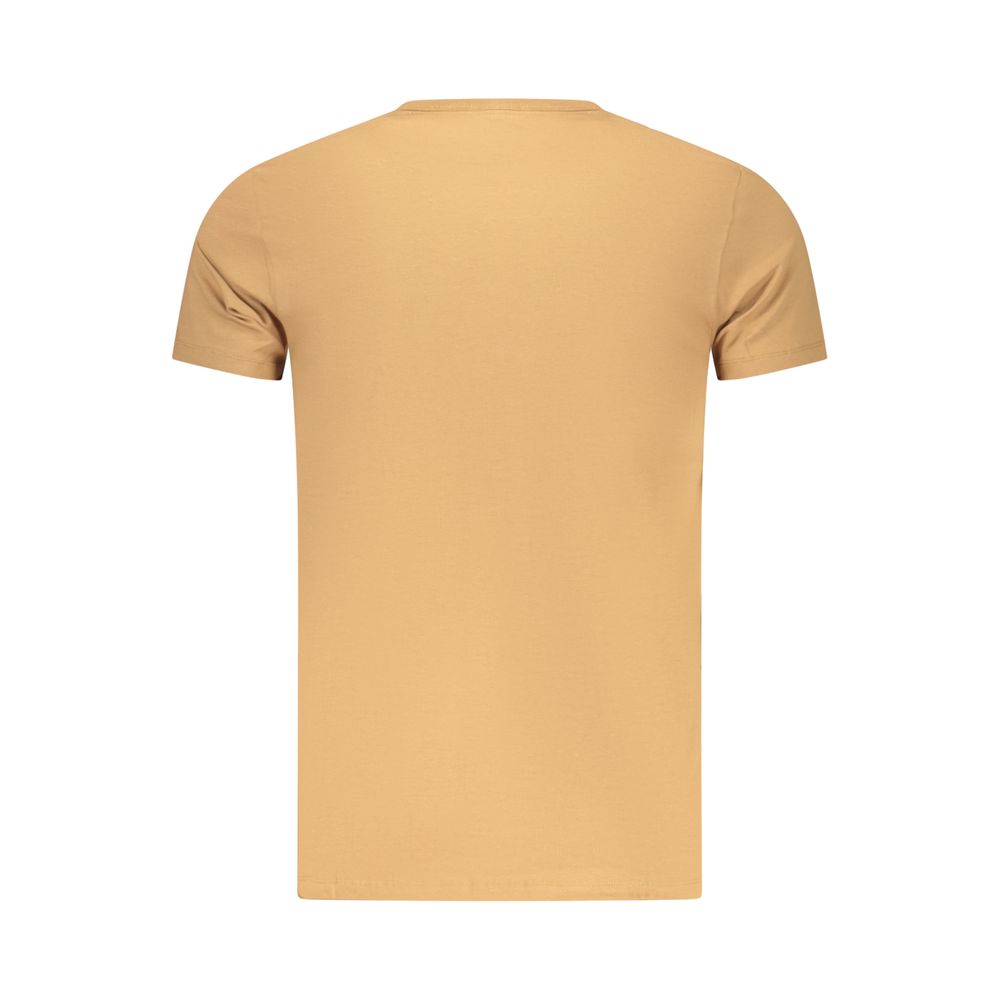 T-shirt en coton marron Pepe Jeans pour homme