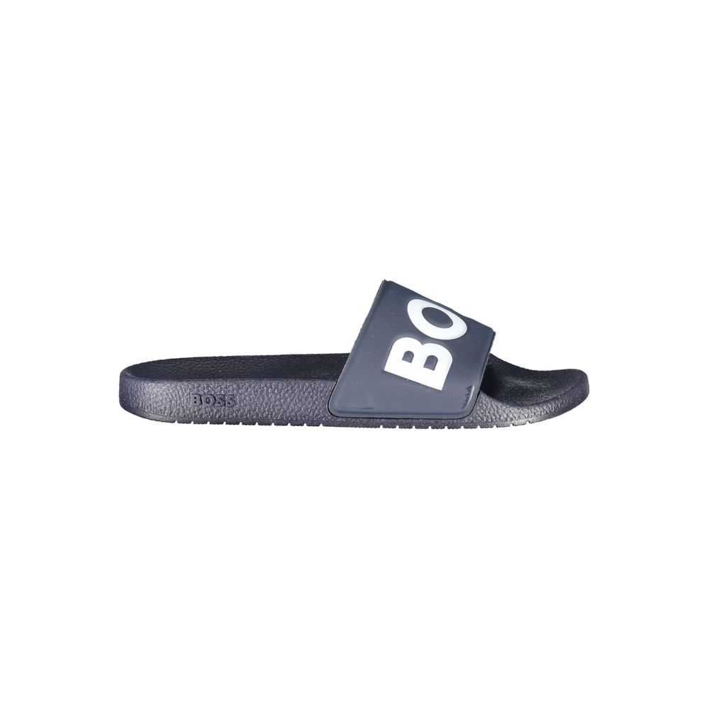 Hugo Boss Blu Poliuretano Men Ciabatta