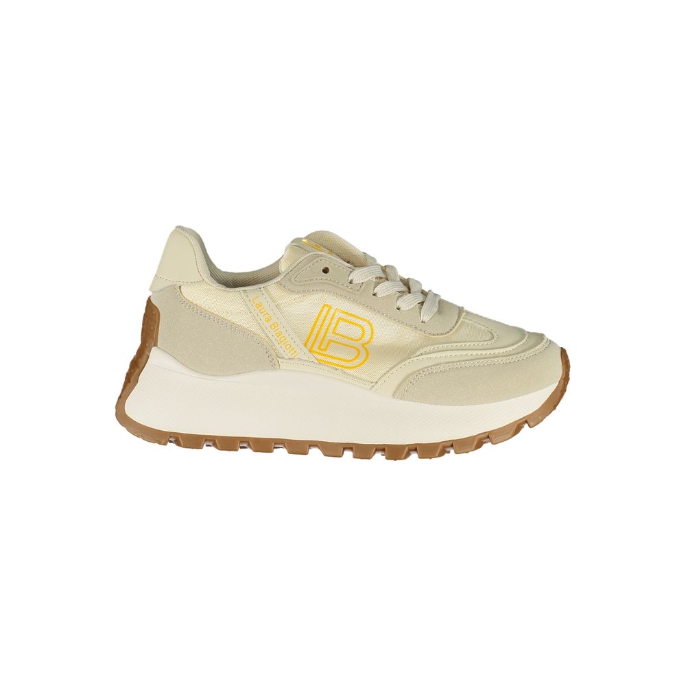 Laura Biagiotti Beige Women Sneaker