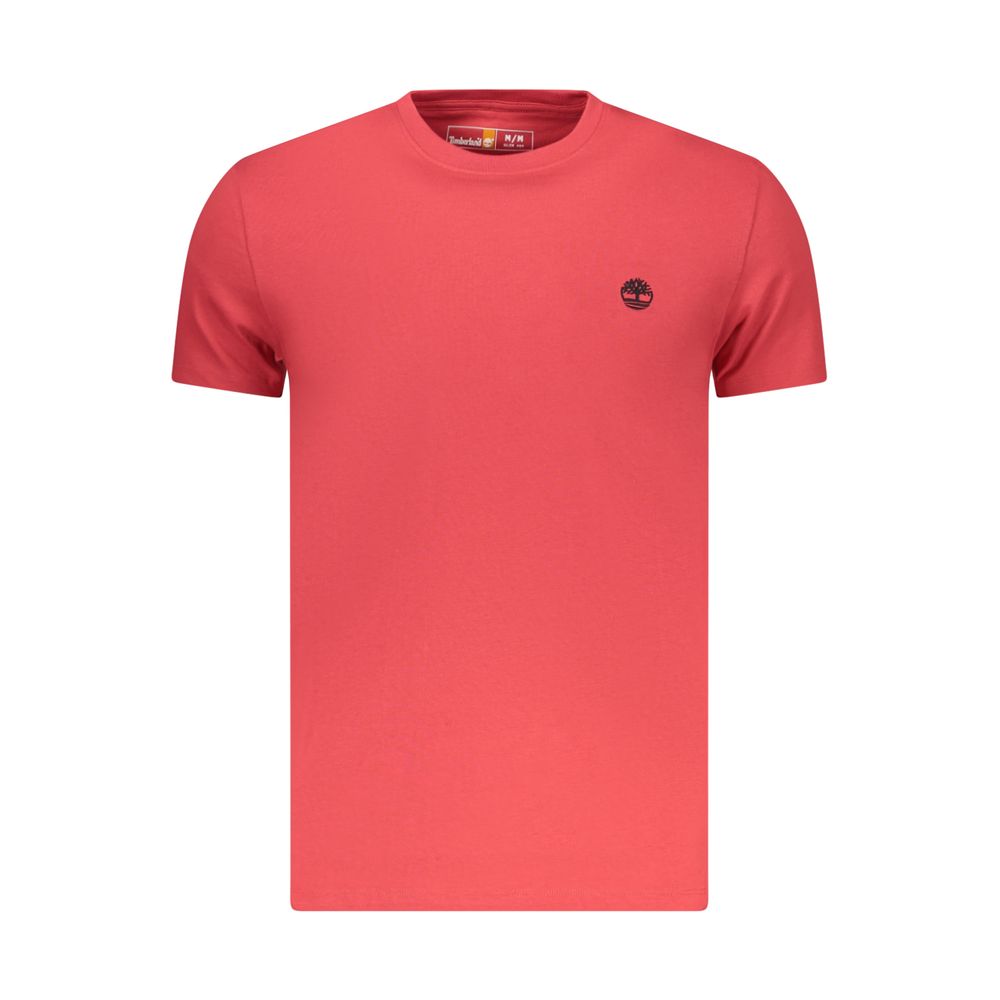 Timberland Rosso Baumwoll-Herren-T-Shirt