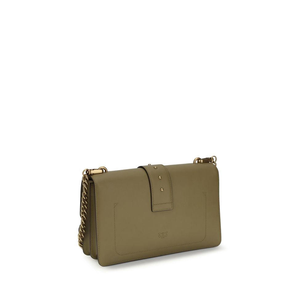 Sac porté épaule PINKO en cuir de veau bicolore