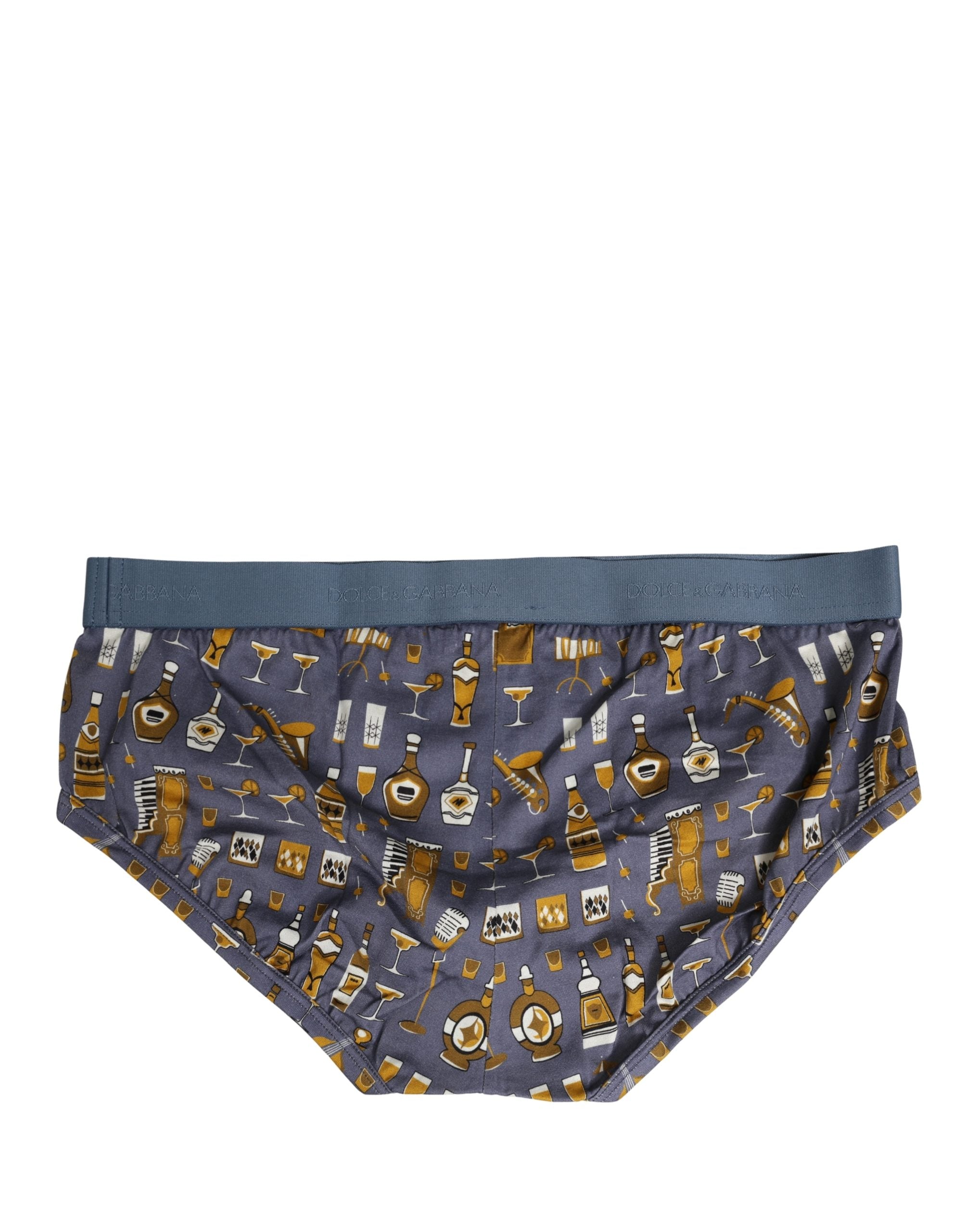 Slip Brando Dolce & Gabbana gris Jazz Cocktail pour homme