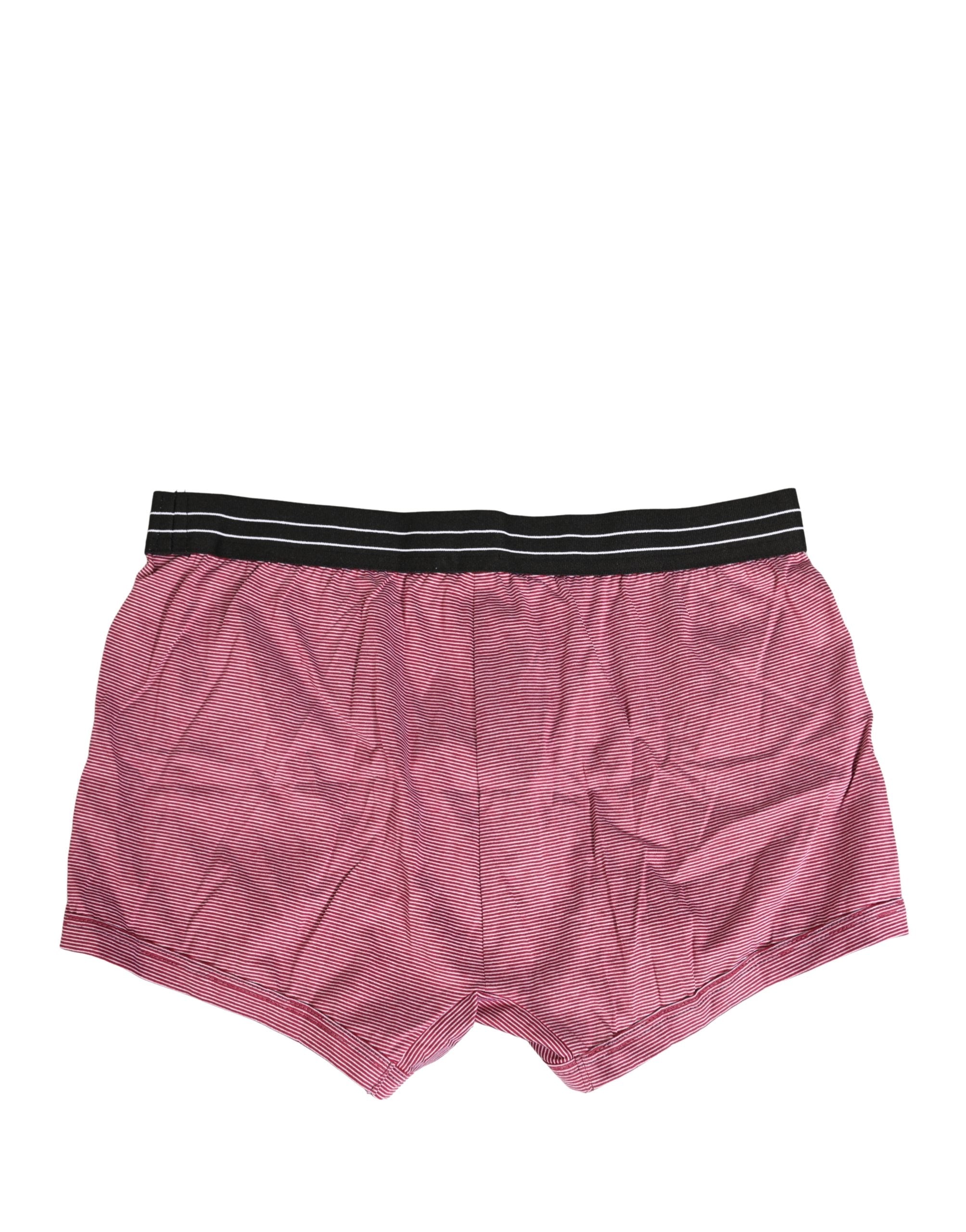 Dolce & Gabbana Pink D&G Logo Baumwoll Regular Boxershorts