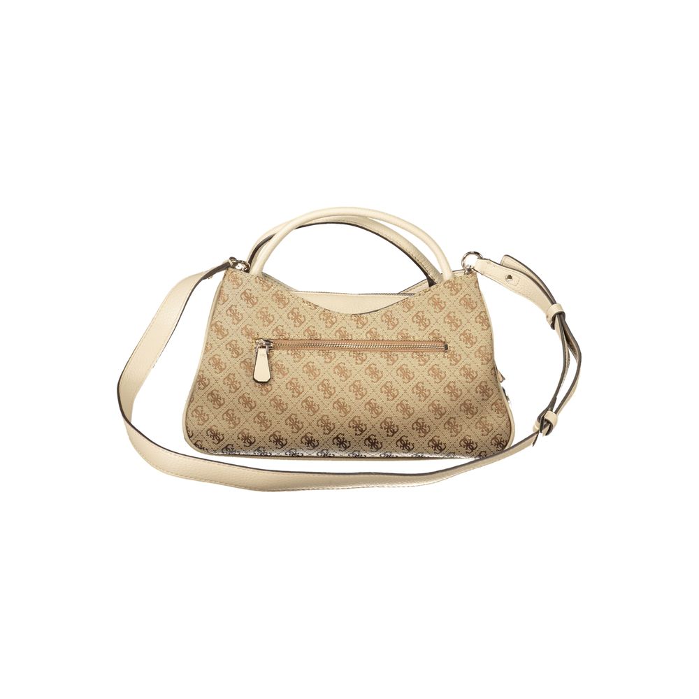 Guess Jeans Beige Poliuretano Women Handbag