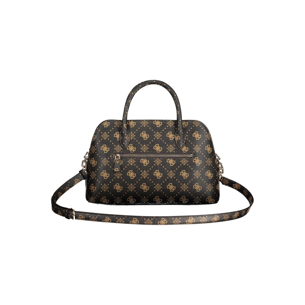 Guess Jeans Marrone Polyurethane Woman Handbag