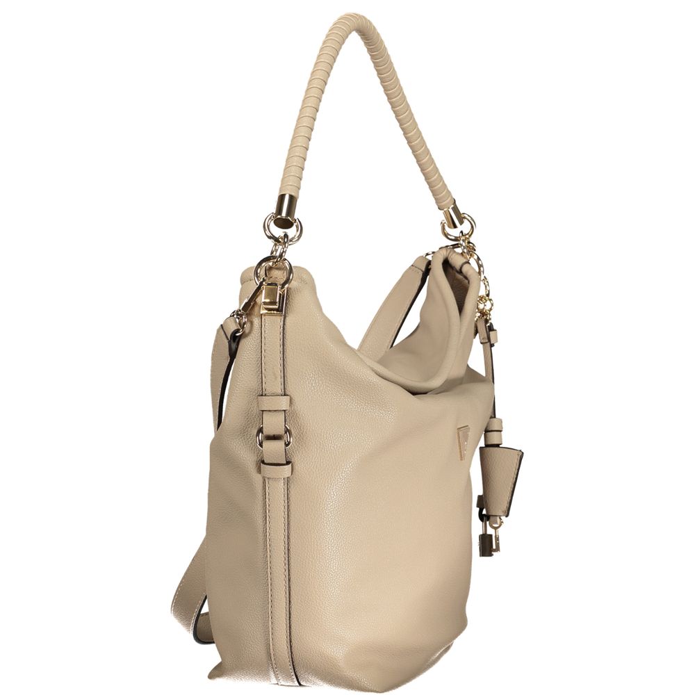 Sac à main Guess en polyuréthane beige pour femme