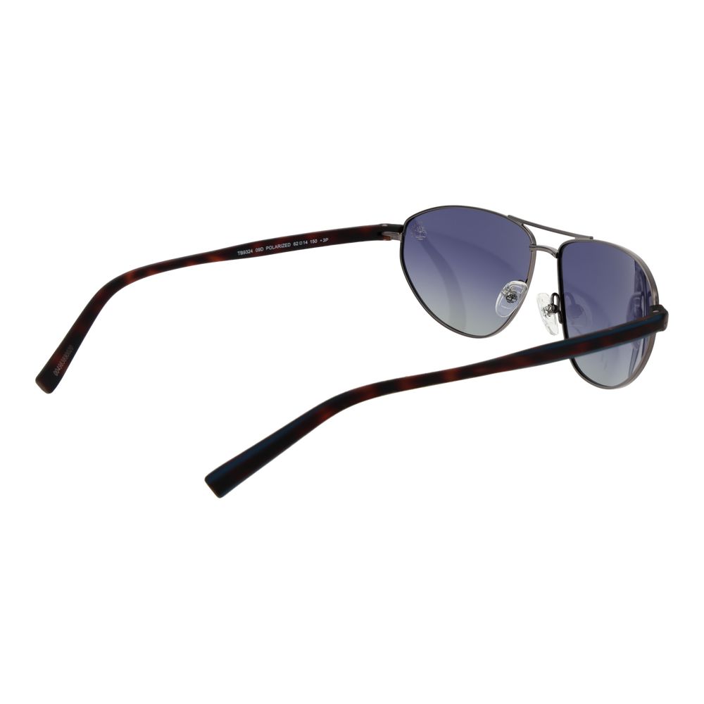 Timberland Sonnenbrille aus silberfarbenem Metall