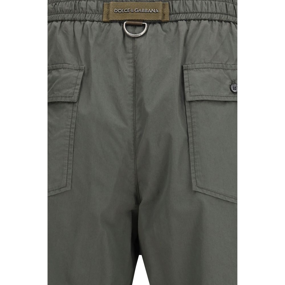 Shorts Bermudes Dolce & Gabbana en coton gris