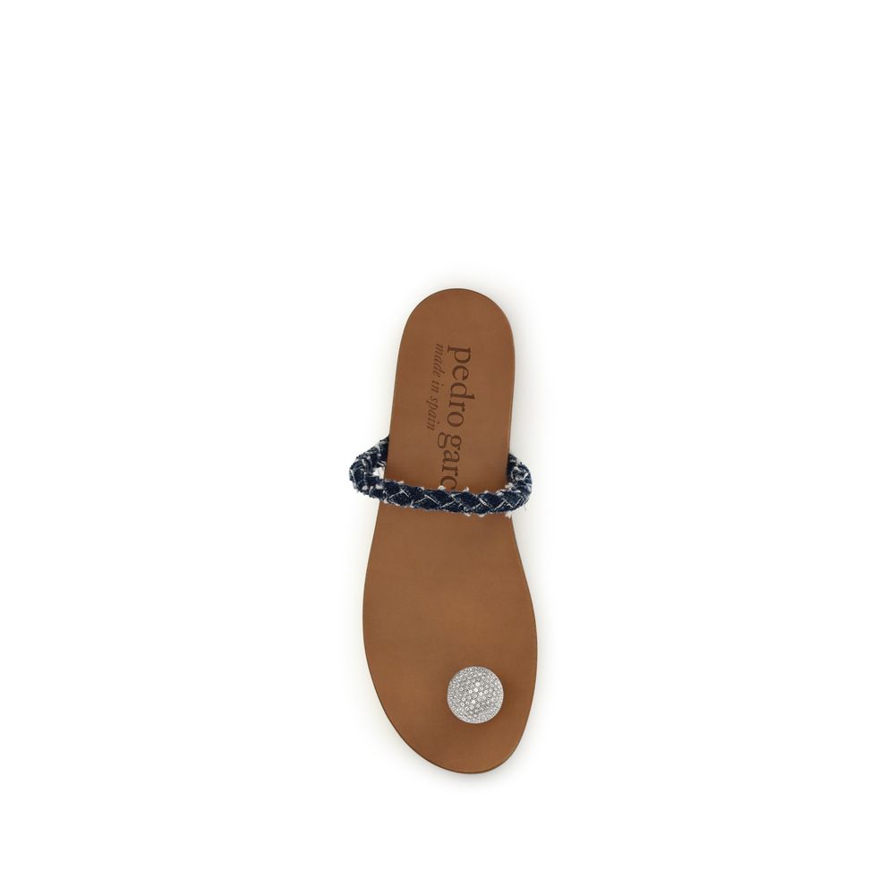 Pedro García Brown Calf Leather Bos Taurus Sandalen
