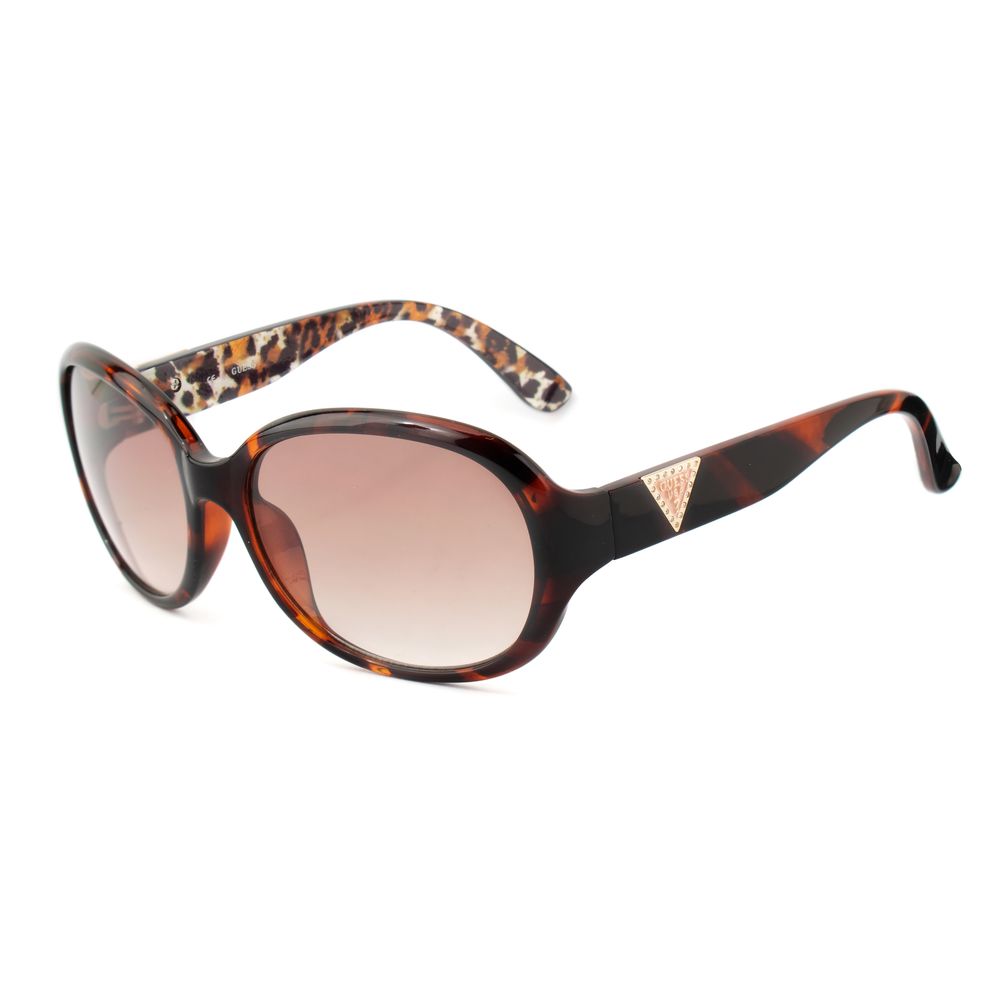 Guess Sonnenbrille aus braunem Acetat