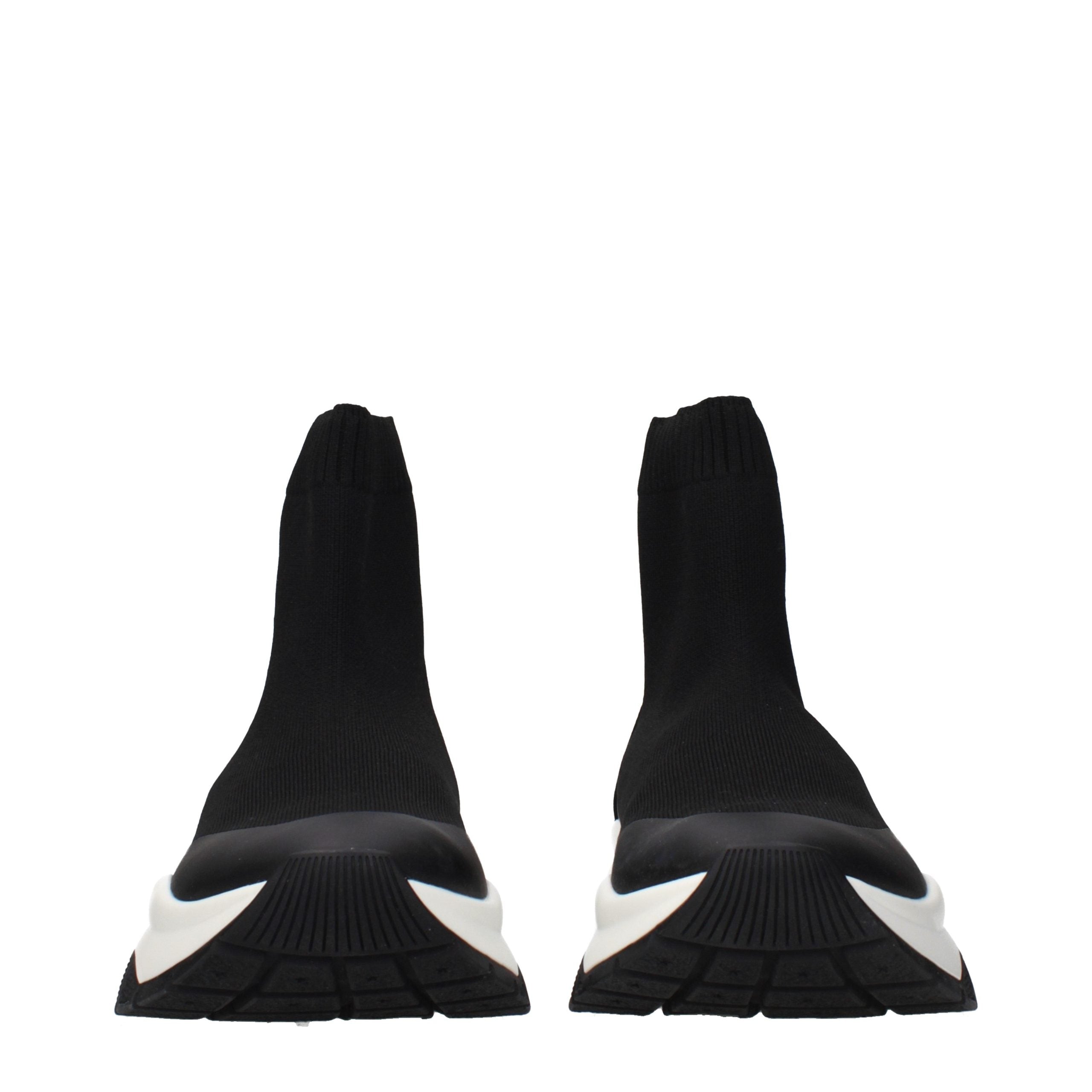 Jimmy Choo Schwarze Ankle Boots aus Stoff
