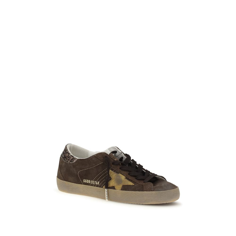 Golden Goose Brown Calf Leather Bos Taurus Low Top Sneakers
