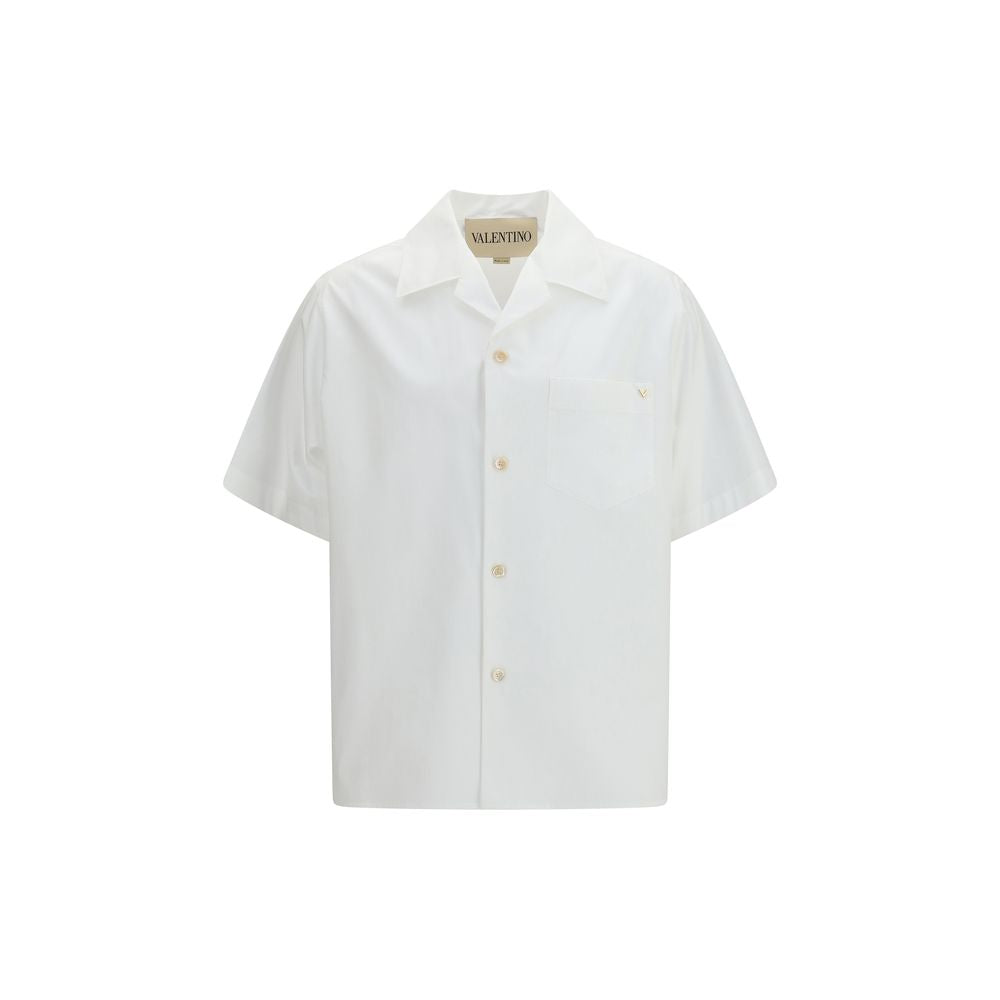 Valentino White Cotton Shirt