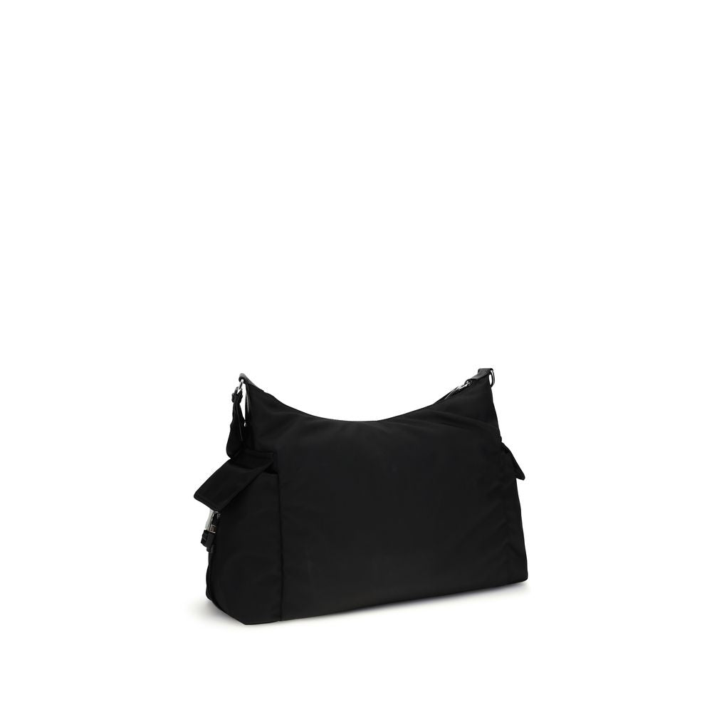 Sac bandoulière Prada en polyamide recyclé noir