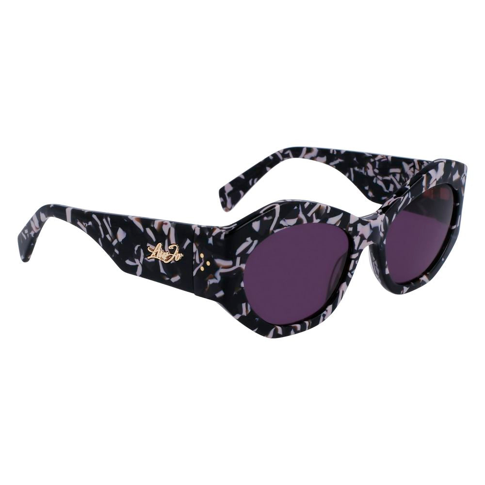 Liu Jo Sonnenbrille aus schwarzem Acetat