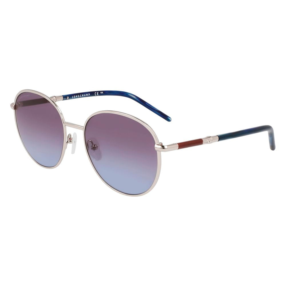 Longchamp Gray Metal Sunglasses