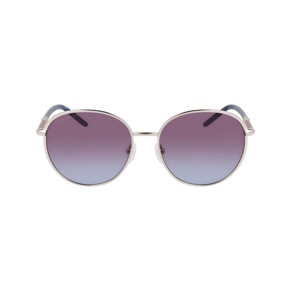 Longchamp Gray Metal Sunglasses