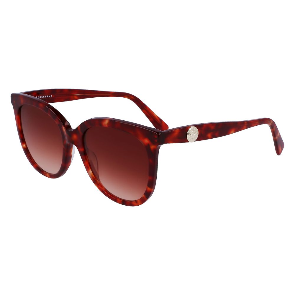 Longchamp Brown Acetate Sunglasses