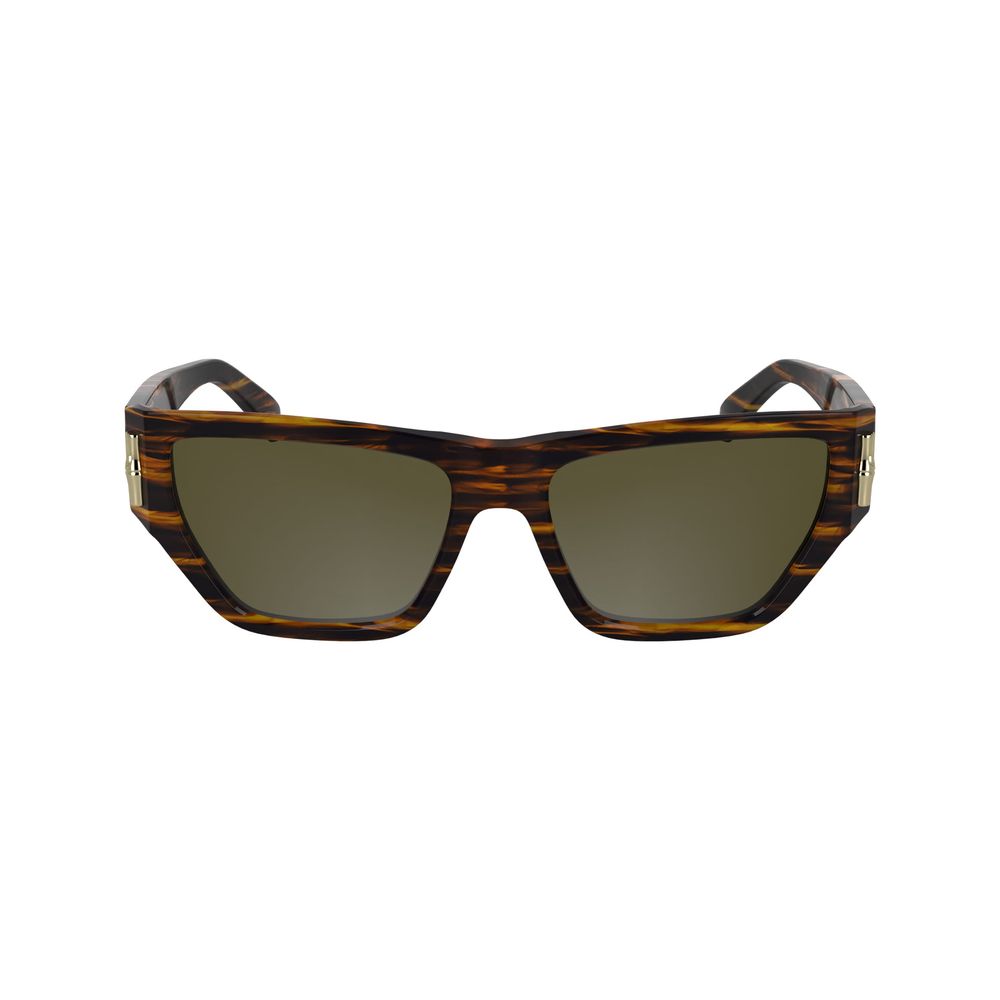 Longchamp Brown Acetate Sunglasses