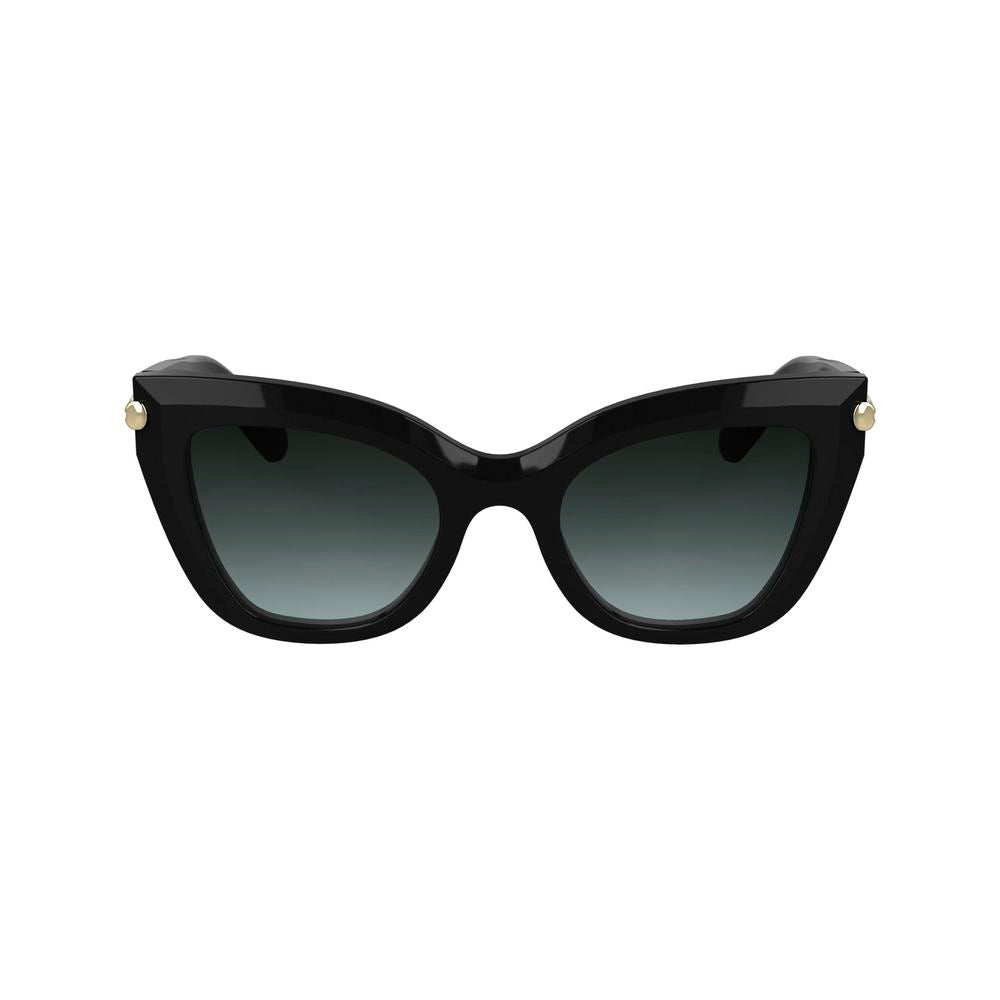 Longchamp Black Acetate Sunglasses