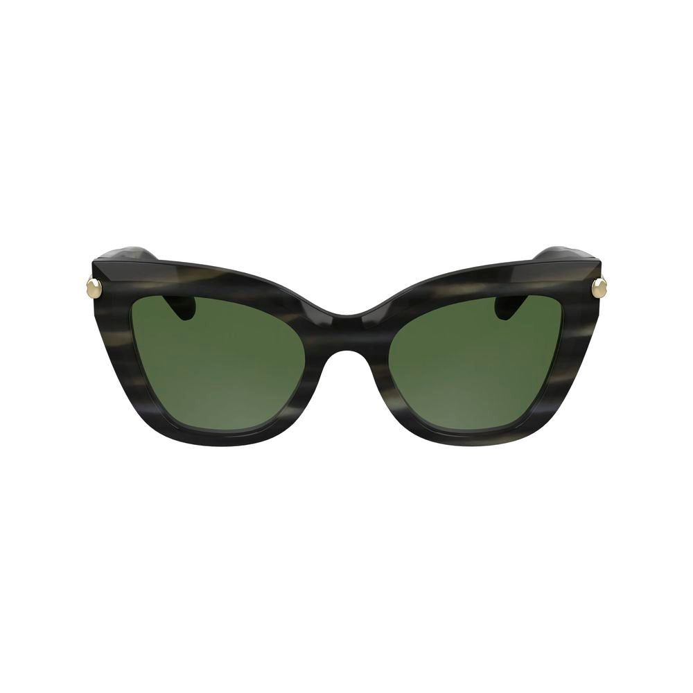 Longchamp Gray Acetate Sunglasses