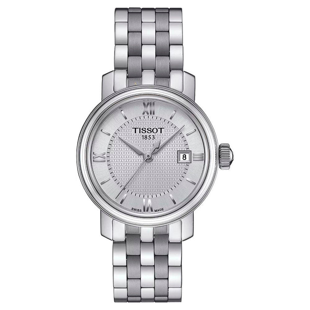 Tissot Gray Stainless Steel Dress Watch
