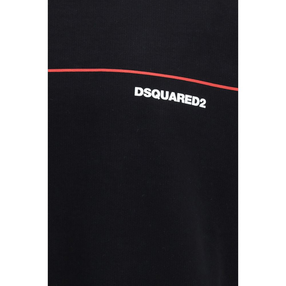 Sweat-shirt Dsquared² en coton noir