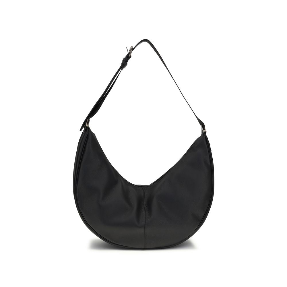 Fendi Schultertasche aus schwarzem Kalbsleder (Bos Taurus)