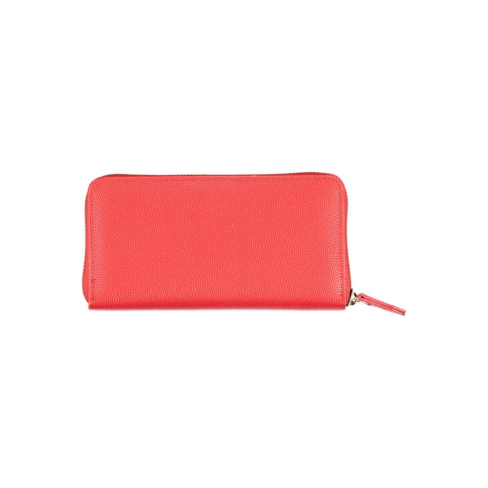 Mario Valentino Red Polyethylene Wallet