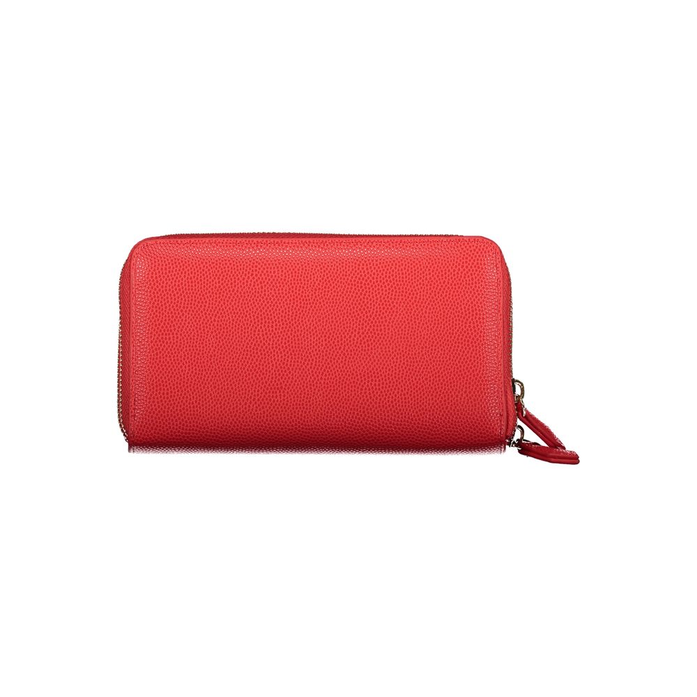 Mario Valentino Red Polyethylene Wallet