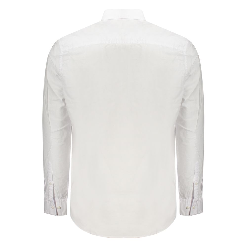 Chemise Calvin Klein Bianco en coton pour homme