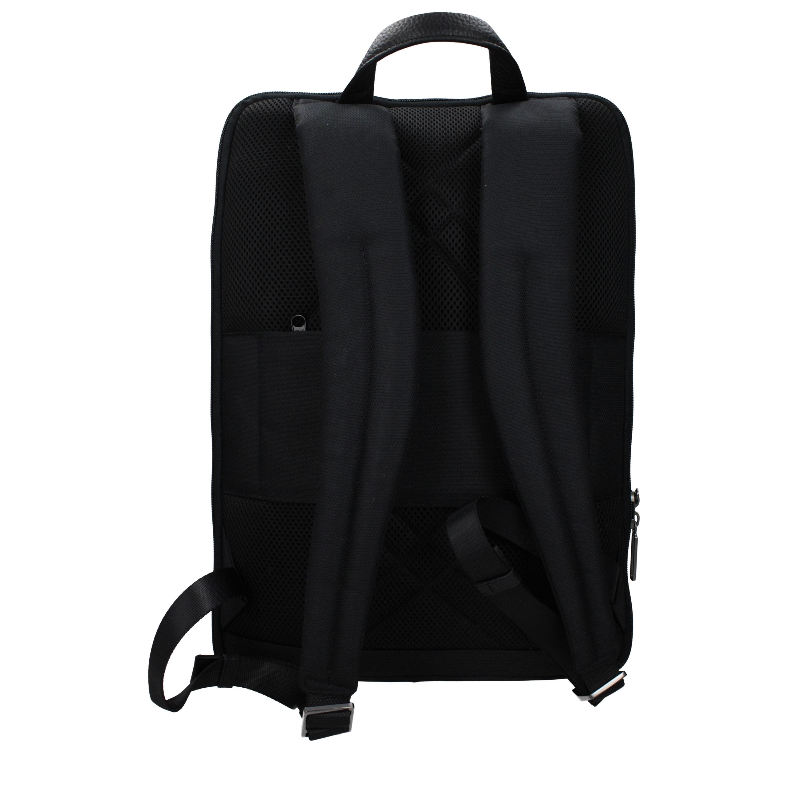 Piquadro Rucksack aus schwarzem Stoff