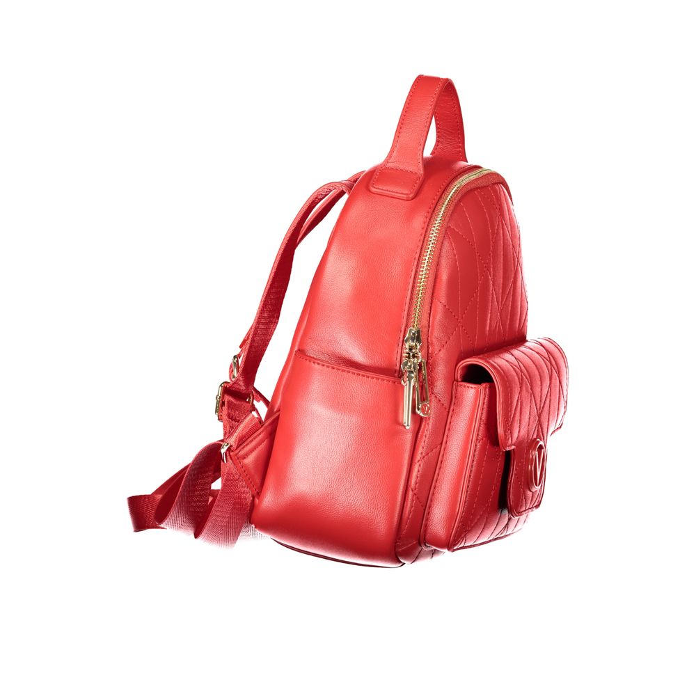 Valentino roter Rucksack aus Polyethylen
