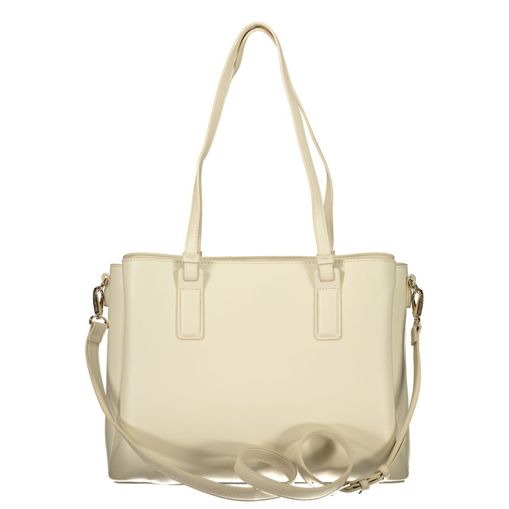 Valentino Handtasche aus beigem Polyethylen
