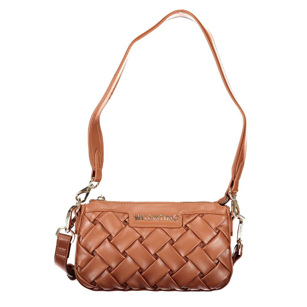 Valentino Handtasche aus braunem Polyethylen