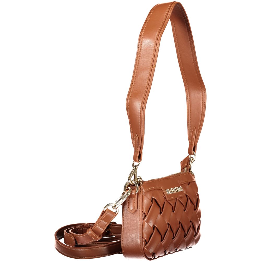 Valentino Handtasche aus braunem Polyethylen