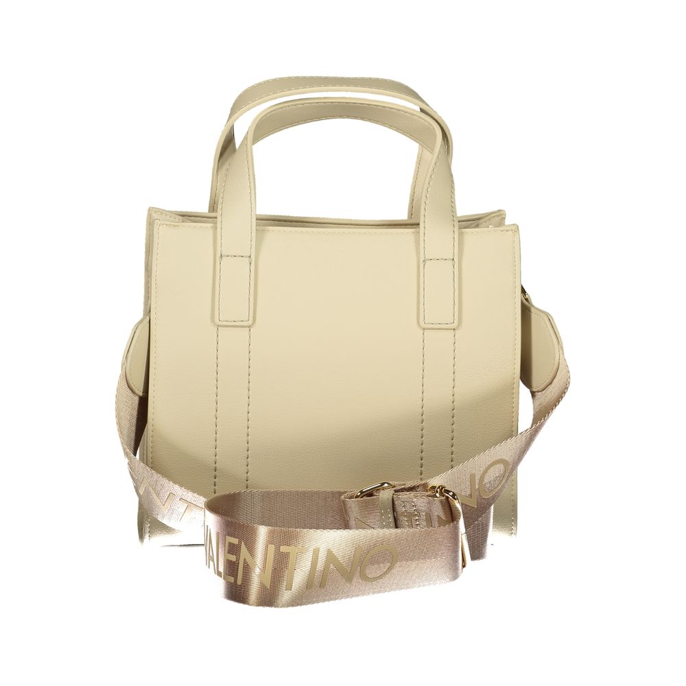 Valentino Damen-Tasche aus beigem Polyurethan