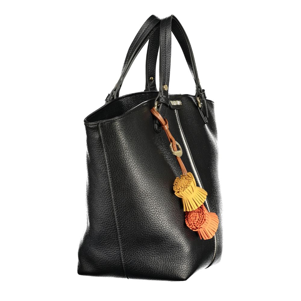 Valentino Handtasche aus schwarzem Polyethylen